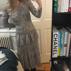 SOLD* Alc leopard print dress